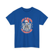 Festive Skeleton Unisex Heavy Cotton Tee