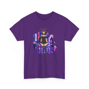 Anime Female Demon Unisex Heavy Cotton Tee