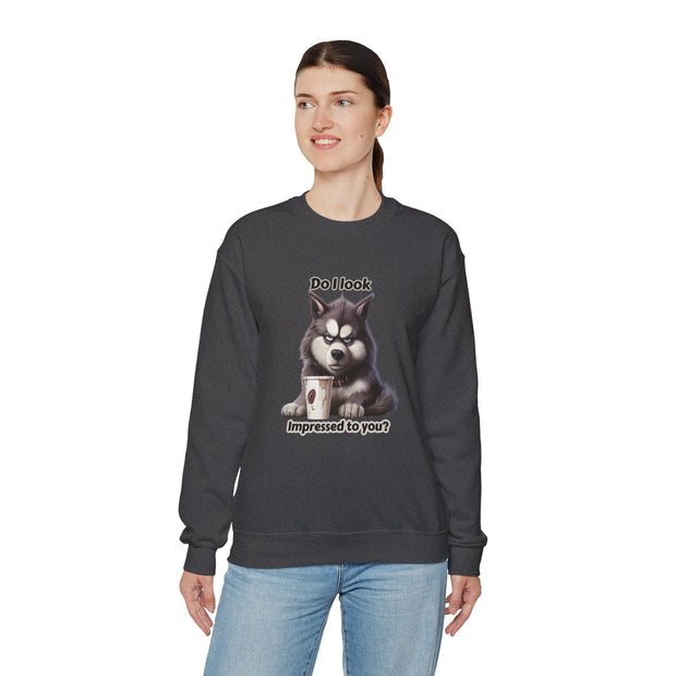 Grumpy Dog Unisex Heavy Blend™ Crewneck Sweatshirt