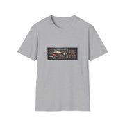 Born to Fish Unisex Softstyle T-Shirt