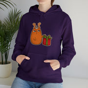 Christmas cat Unisex Heavy Blend™ Hooded Sweatshirt