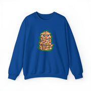 Christmas cat Unisex Heavy Blend™ Crewneck Sweatshirt