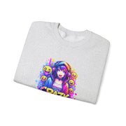 Graffiti Anime Girls Unisex Heavy Blend™ Crewneck Sweatshirt