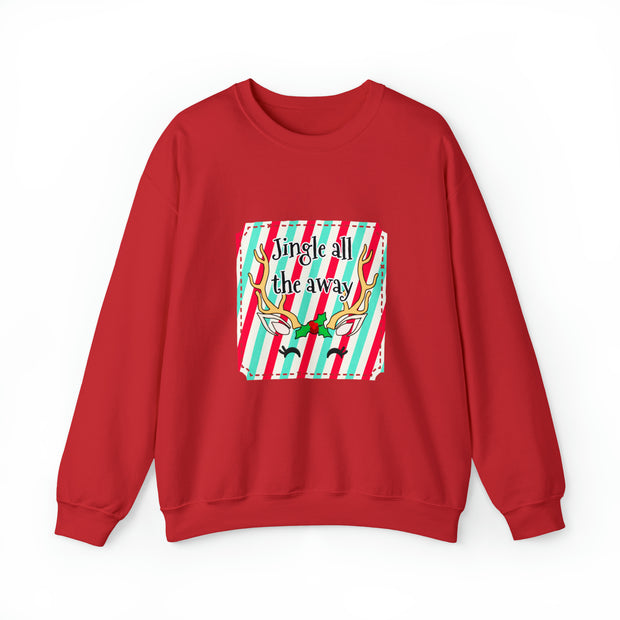 Reindeer Unisex Heavy Blend™ Crewneck Sweatshirt