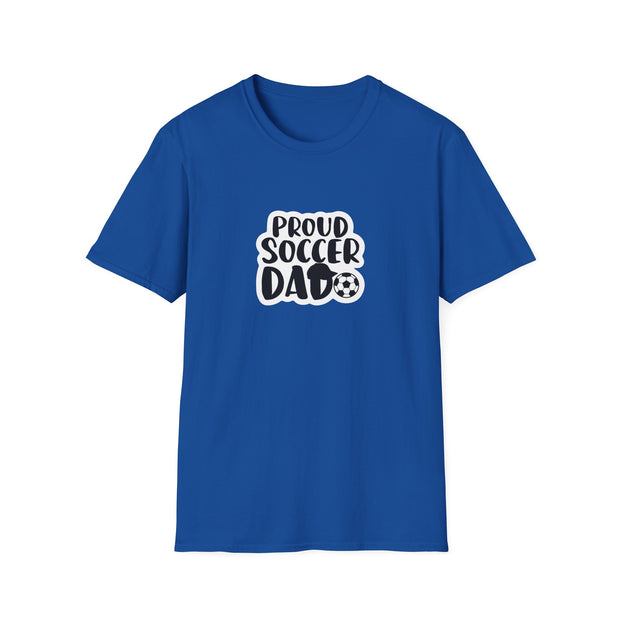 Proud Soccer Dad Unisex Softstyle T-Shirt