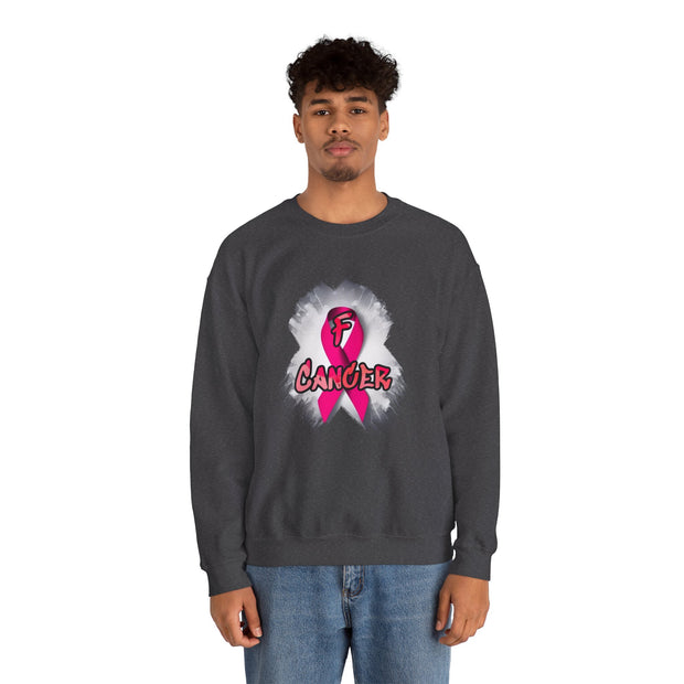 F Cancer Unisex Heavy Blend™ Crewneck Sweatshirt