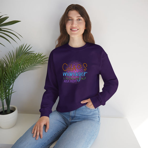 Chaos Manager Unisex Heavy Blend™ Crewneck Sweatshirt