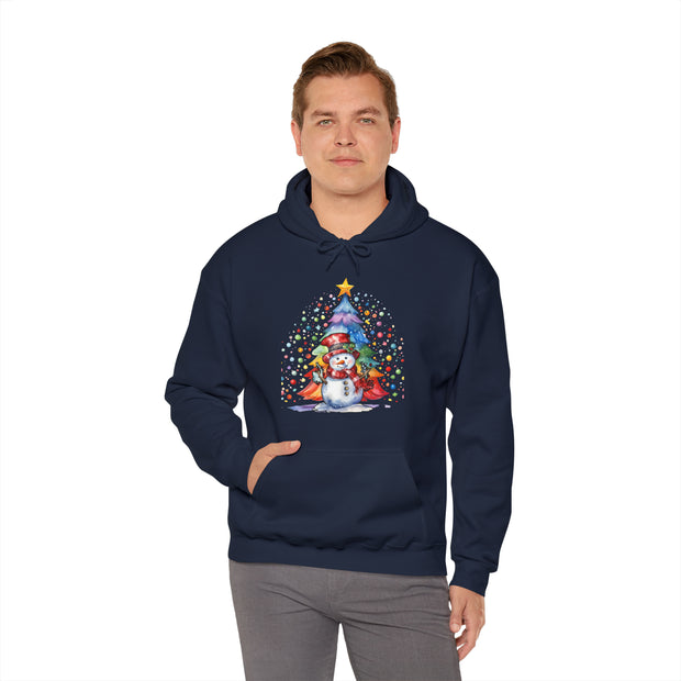 Snowman Unisex Heavy Blend™ Hooded Sweatshirt