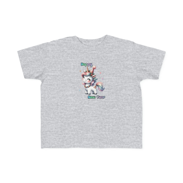 New Year Unicorn Toddler's Fine Jersey Tee