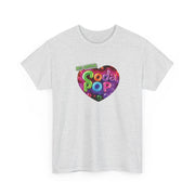 Soda Pop Heart Tee - Vintage Unisex Cotton T-Shirt, Casual Wear, Retro Graphic Tee, Gift for Soda Lovers, Summer Fashion