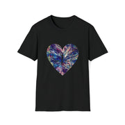 Heart Butterfly Unisex Softstyle T-Shirt