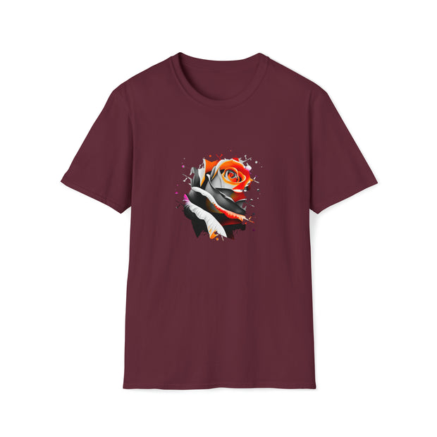 Rose Unisex Softstyle T-Shirt