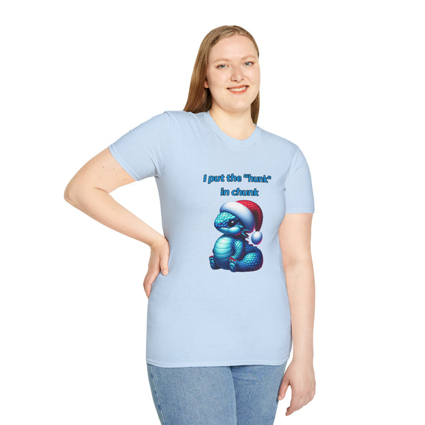 Christmas dragon Unisex Softstyle T-Shirt
