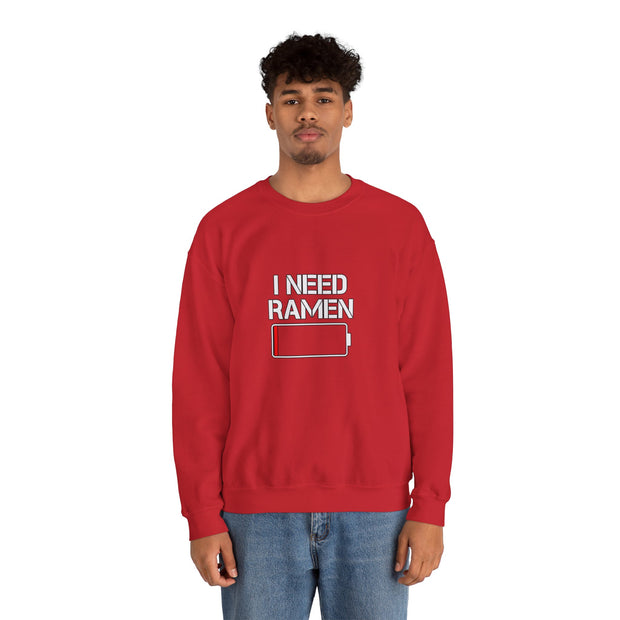 I Need Ramen Unisex Heavy Blend™ Crewneck Sweatshirt