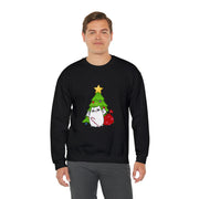 Christmas cat Unisex Heavy Blend™ Crewneck Sweatshirt