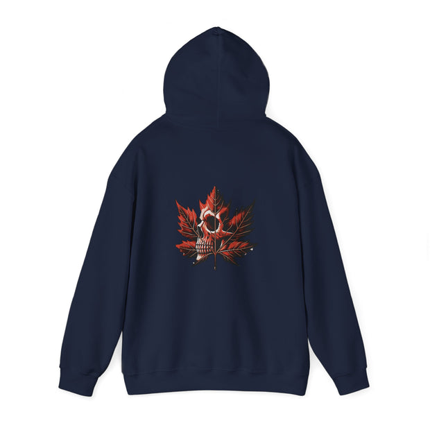 Maple Leaf Skull Unisex Heavy Blend™ Hooded Sweatshirt