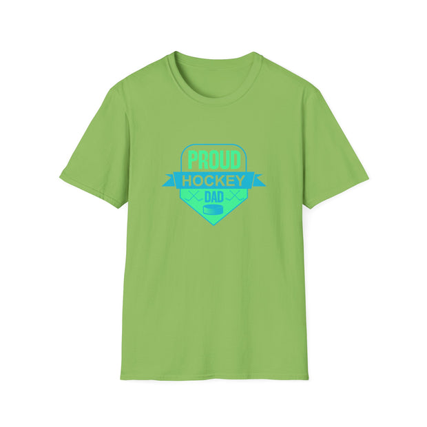 Proud Hockey Dad Unisex Softstyle T-Shirt