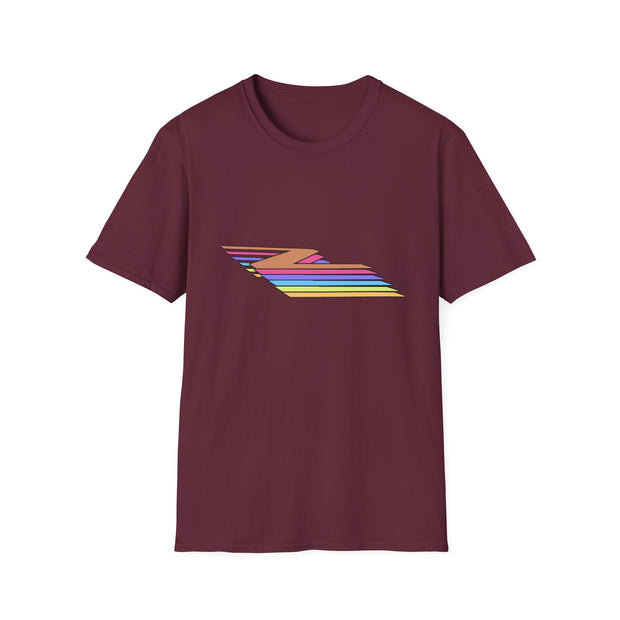 Z Striped Unisex Softstyle T-Shirt