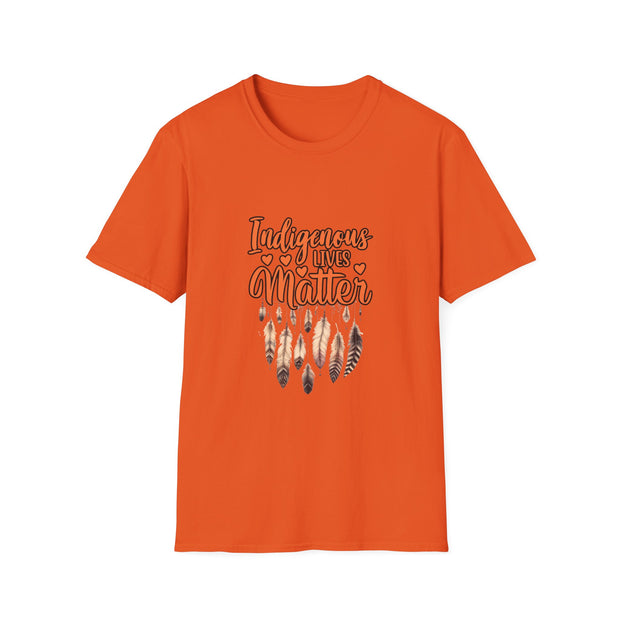 Indigenous Lives Matter Unisex Softstyle T-Shirt