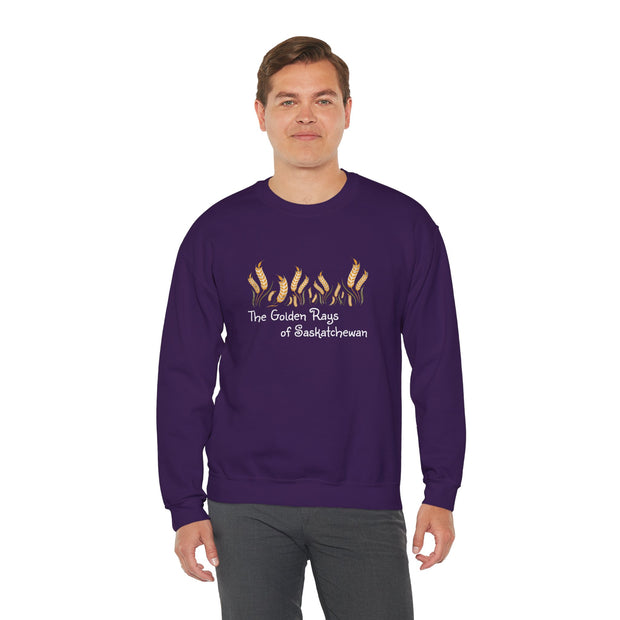 Saskatchewan Wheat Unisex Heavy Blend™ Crewneck Sweatshirt