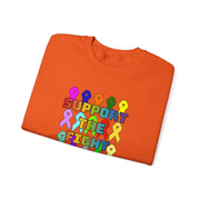 Support the Fight Unisex Heavy Blend™ Crewneck Sweatshirt