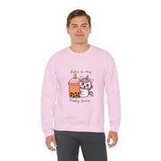 Unicorn Boba Unisex Heavy Blend™ Crewneck Sweatshirt