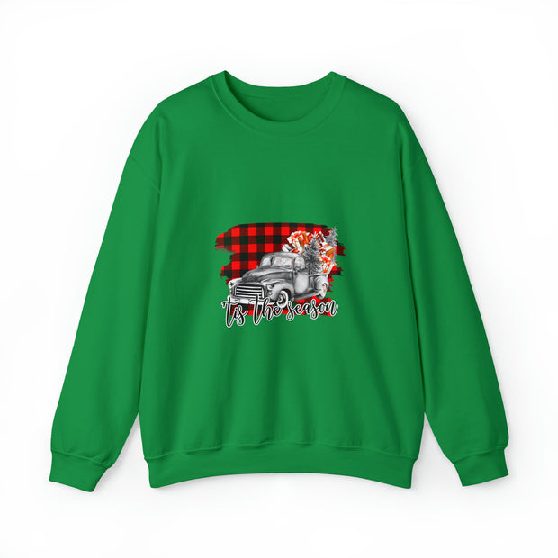 Christmas truck Unisex Heavy Blend™ Crewneck Sweatshirt