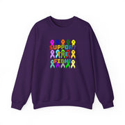 Support the Fight Unisex Heavy Blend™ Crewneck Sweatshirt