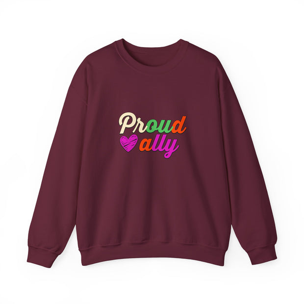 Proud Ally Unisex Heavy Blend™ Crewneck Sweatshirt