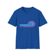 Semicircle Stripes Unisex Softstyle T-Shirt