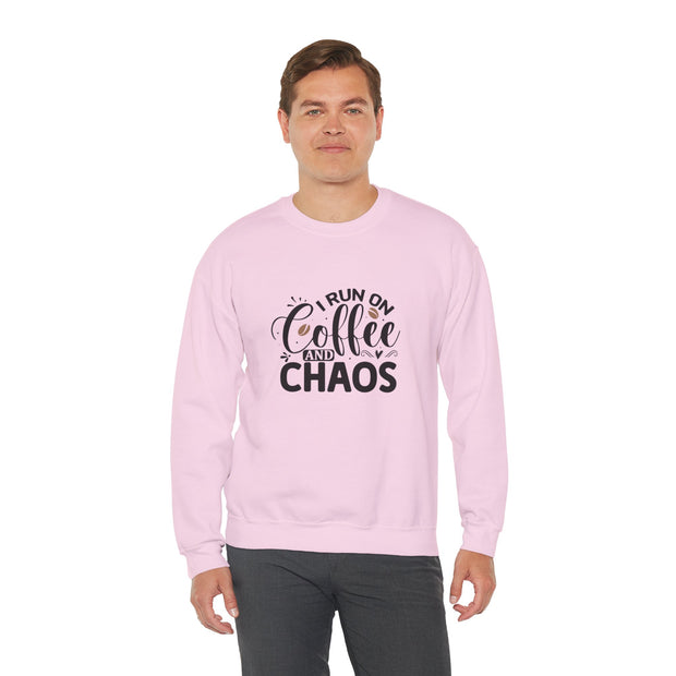 Coffee and Chaos Unisex Heavy Blend™ Crewneck Sweatshirt