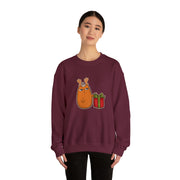 Christmas cat Unisex Heavy Blend™ Crewneck Sweatshirt