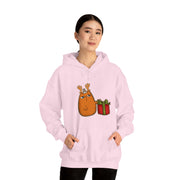 Christmas cat Unisex Heavy Blend™ Hooded Sweatshirt