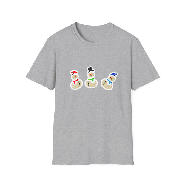 Snowmen Unisex Softstyle T-Shirt