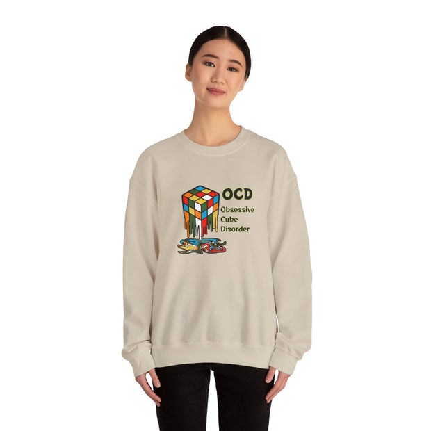 Rubik Cube Unisex Heavy Blend™ Crewneck Sweatshirt