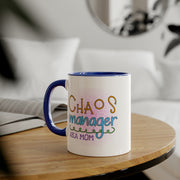 Chaos Manager Accent Mugs, 11oz