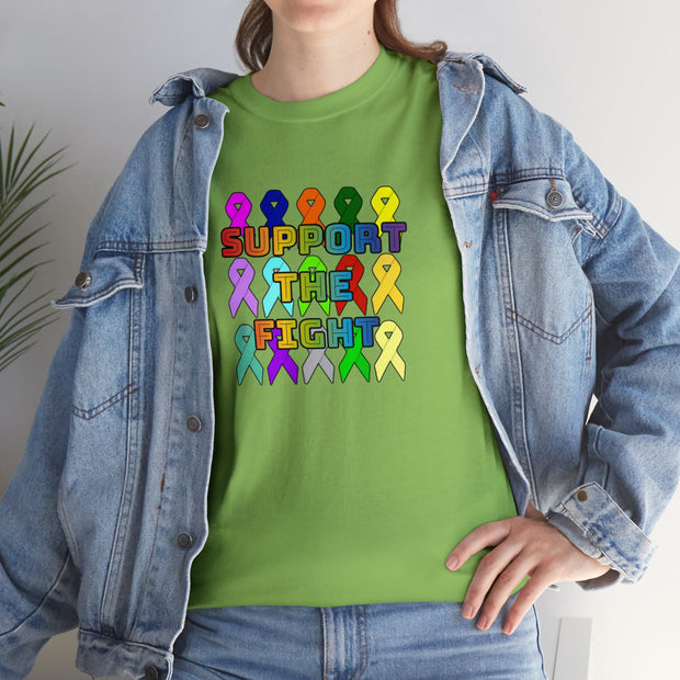Support the Fight Unisex Heavy Cotton Tee