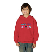 Youth Hoodie with Fun Soda Theme - Perfect for Birthdays, Parties, Gift Ideas, Kids Fashion, Playtime