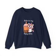 Unicorn Boba Unisex Heavy Blend™ Crewneck Sweatshirt
