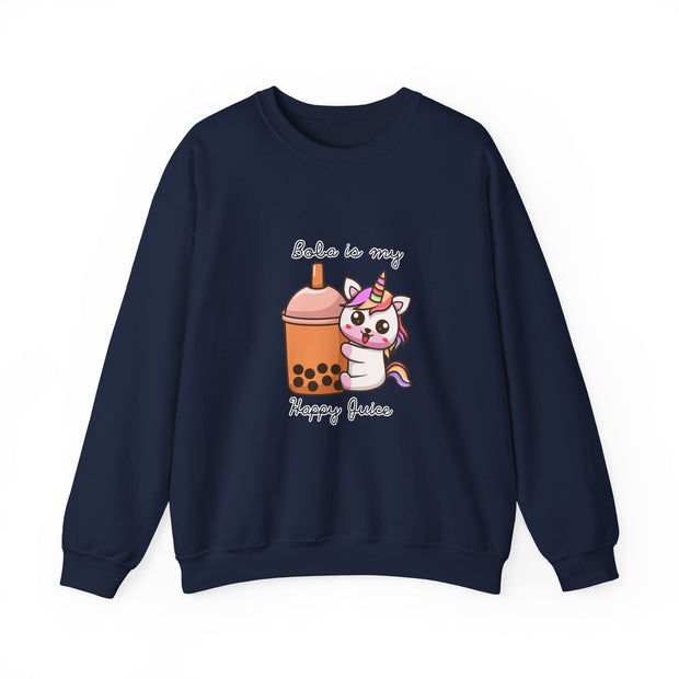 Unicorn Boba Unisex Heavy Blend™ Crewneck Sweatshirt