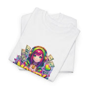 Graffiti Anime Girls Unisex Heavy Cotton Tee