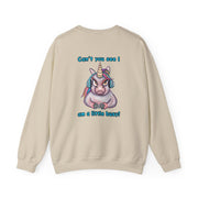 Busy Gaming Unicorn Unisex Heavy Blend™ Crewneck Sweatshirt