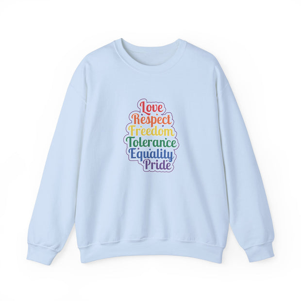 Love Respect Freedom Unisex Heavy Blend™ Crewneck Sweatshirt
