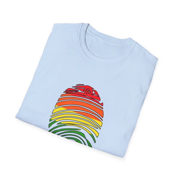 Pride Fingerprint Unisex Softstyle T-Shirt