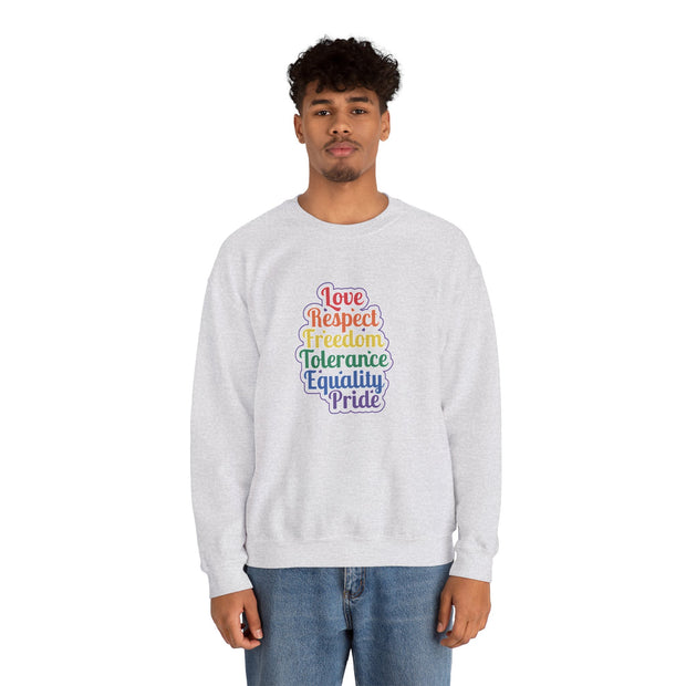 Love Respect Freedom Unisex Heavy Blend™ Crewneck Sweatshirt