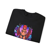 Anime Female Demon Unisex Heavy Blend™ Crewneck Sweatshirt