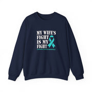 My Wife’s Fight Unisex Heavy Blend™ Crewneck Sweatshirt