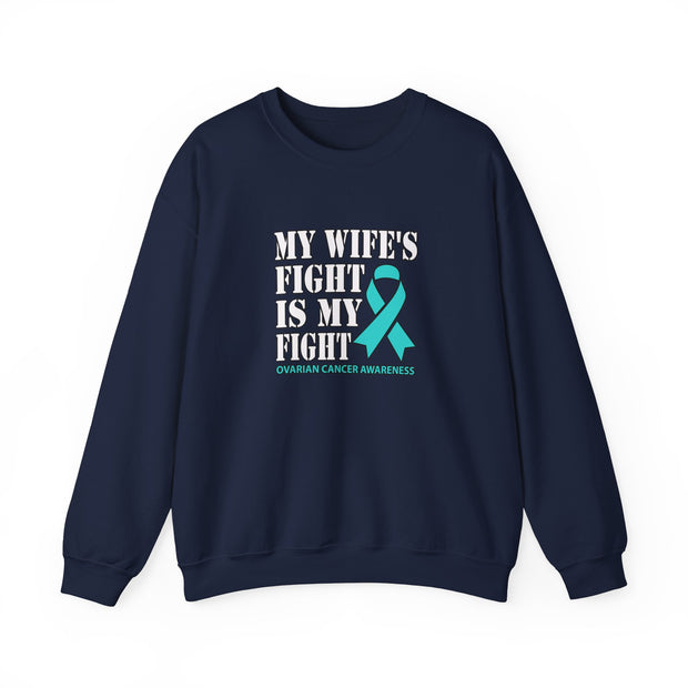 My Wife’s Fight Unisex Heavy Blend™ Crewneck Sweatshirt