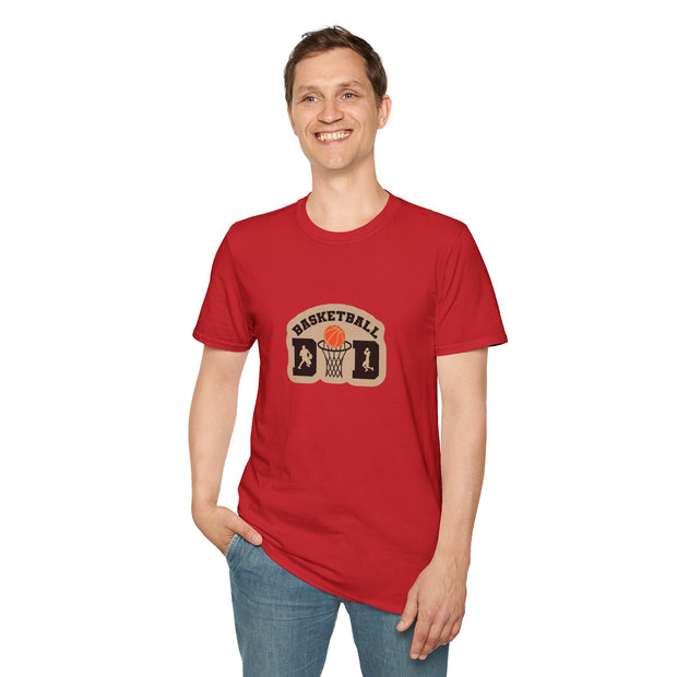 Basketball Dad Unisex Softstyle T-Shirt