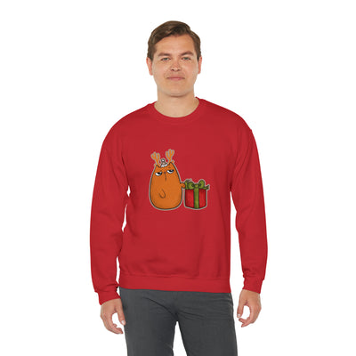 Christmas cat Unisex Heavy Blend™ Crewneck Sweatshirt